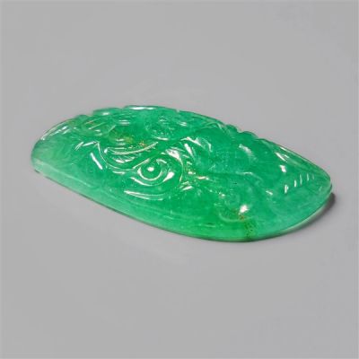 Green Tanzurine Mughal Carving-N7117