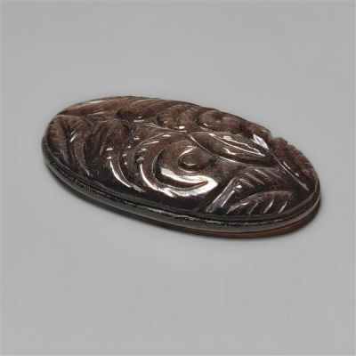 goldsheen-obsidian-mughal-carving-n7744