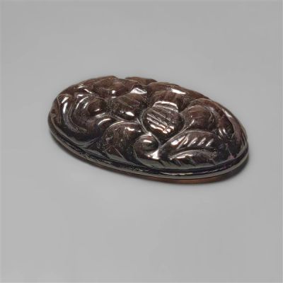 goldsheen-obsidian-mughal-carving-n7754