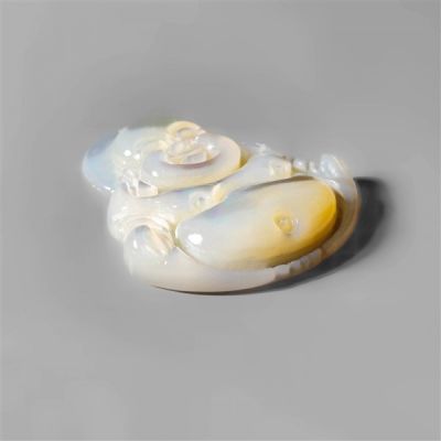 Mother Of Pearl Laughing Buddha Carving