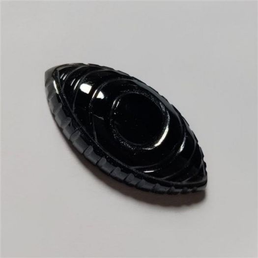 Black Obsidian Evil Eye Carving