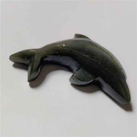 Rainbow Obsidian Dolphin