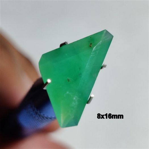 Faceted Chrysoprase