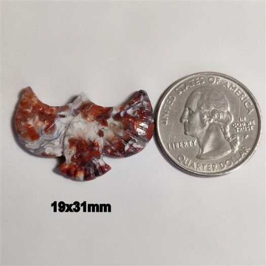 Crazylace Agate Eagle Carving