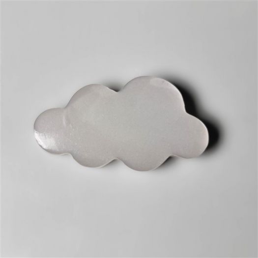 White Moonstone Cloud Carving