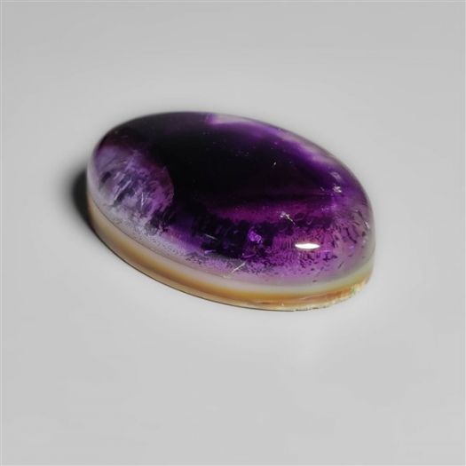 Trapiche Amethyst With Mother Of Pearl Doublet