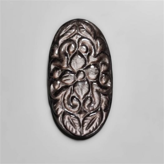 silversheen-obsidian-mughal-carving-n12499
