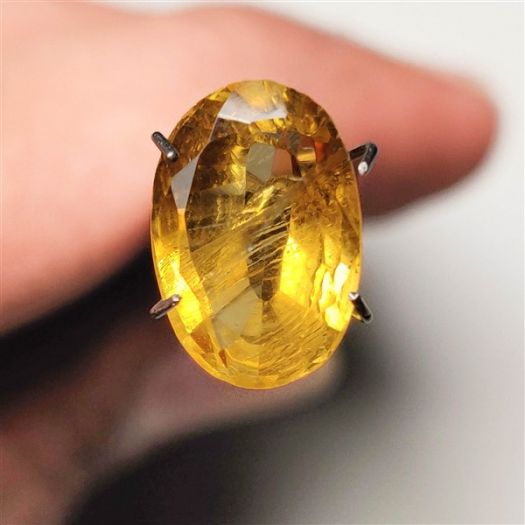 Faceted Citrine