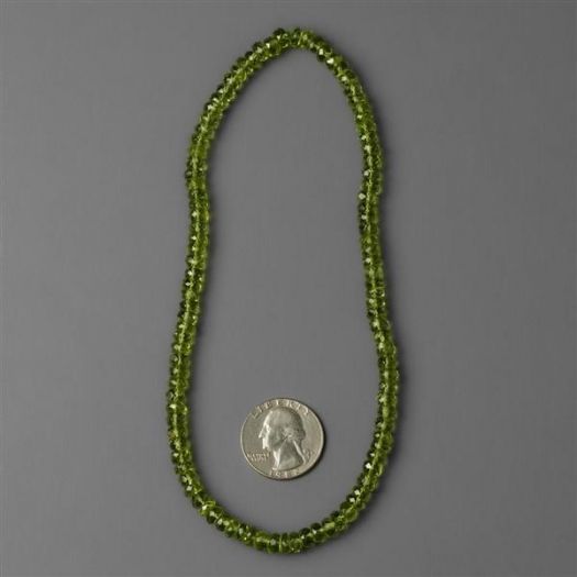 Faceted Peridot Beads Line