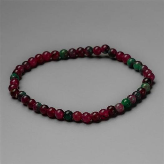 Ruby Zoisite Beads Bracelet