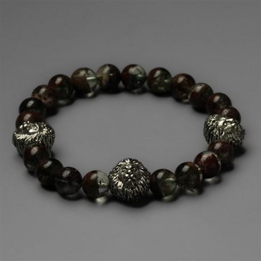 Lodolite Beads Bracelet