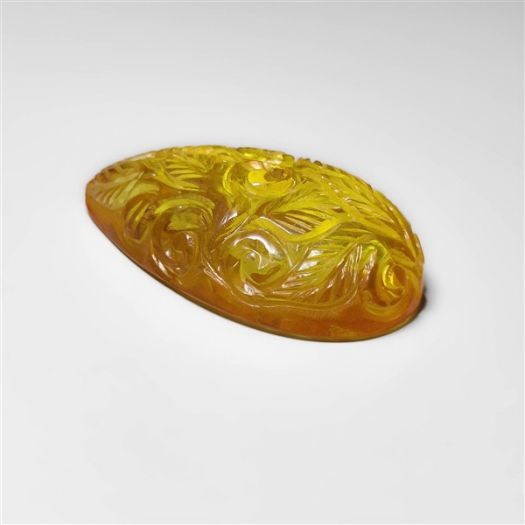 Mexican Amber Mughal Carving