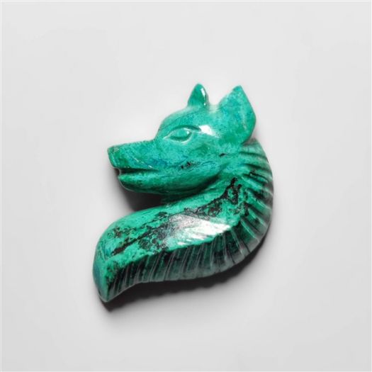 sonora-sunrise-chrysocolla-wolf-carving-n15287