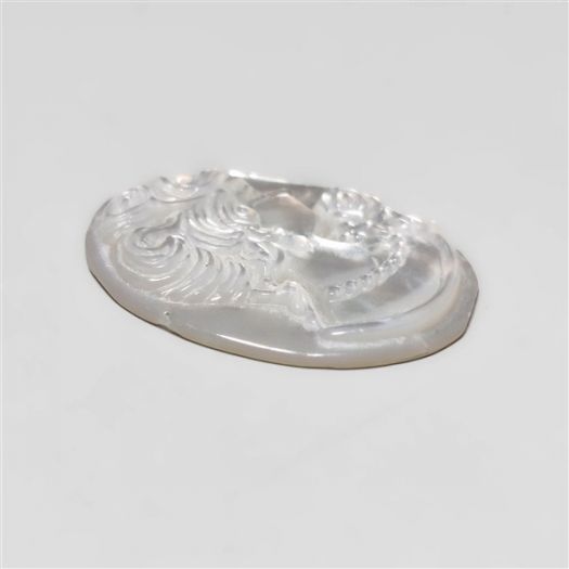 Mother Of Pearl Cameo Woman Carving