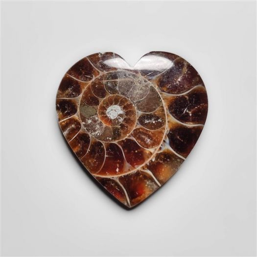 Ammonite Heart Carving