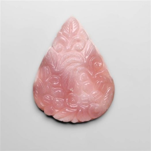 Owyhee Pink Opal Mughal Carving