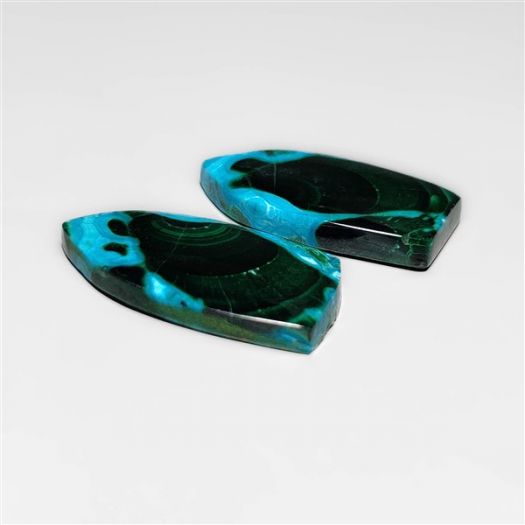 chrysocolla-in-malachite-pair-n16830