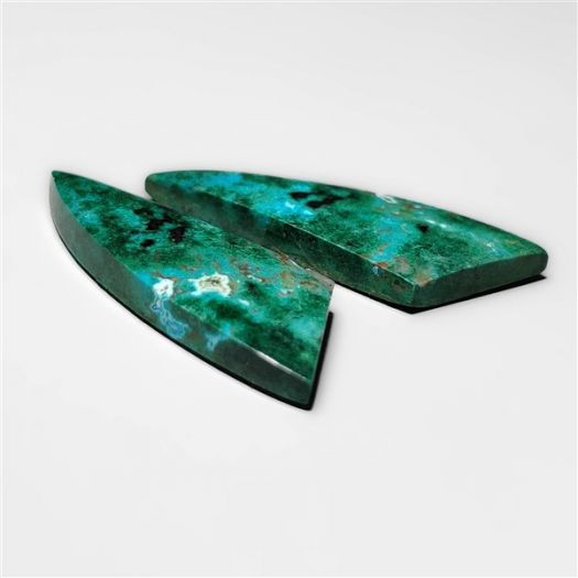 Parrot Wing Chrysocolla Pair