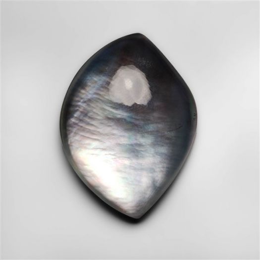 Himalayan Crystal With Tahitian Mother Of Pearl Doublet
