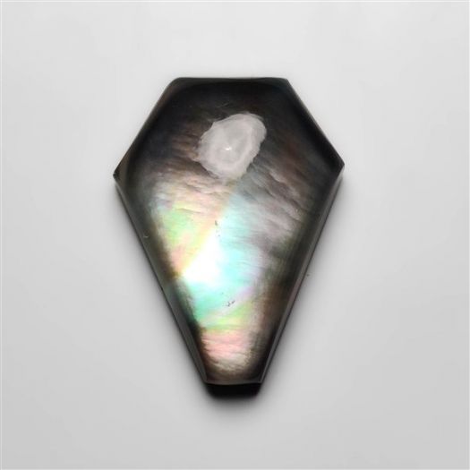 Himalayan Crystal With Tahitian Mother Of Pearl Doublet