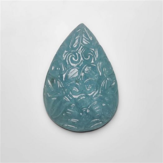 Aquamarine Mughal Carving