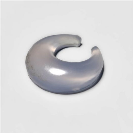 Namibian Chalcedony Crescent Carving