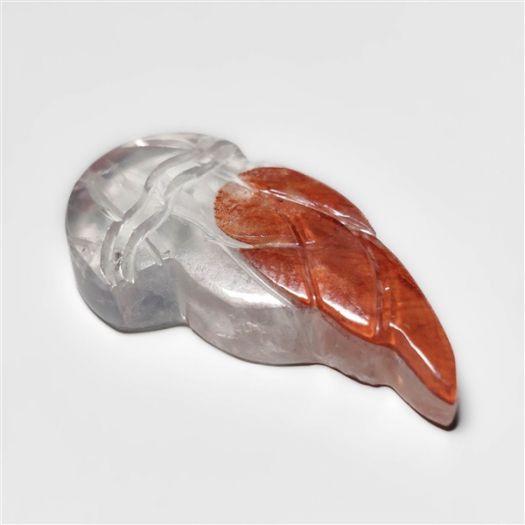 Iron Quartz Jelly Fish Carving