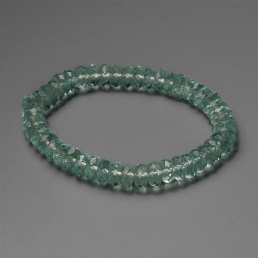 Faceted Sky Blue Topaz Beads Bracelet