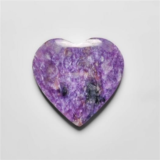 Charoite Heart Carving