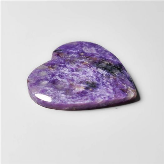 Charoite Heart Carving
