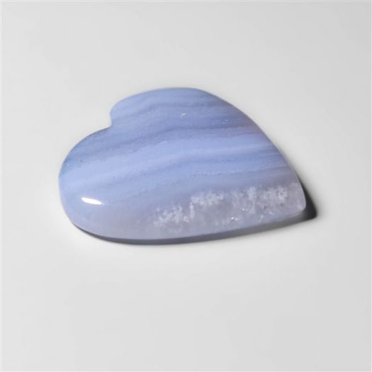 Blue Lace Agate Heart Carving-N20208