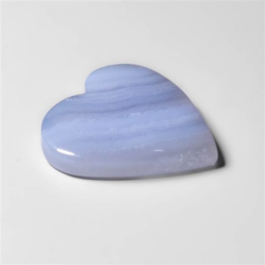 Blue Lace Agate Heart Carving-N20209