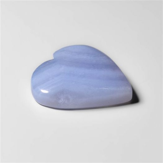 Blue Lace Agate Heart Carving-N20210