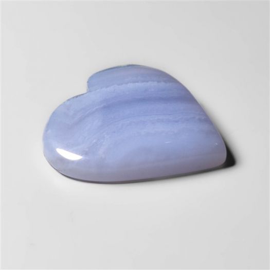 Blue Lace Agate Heart Carving-N20211