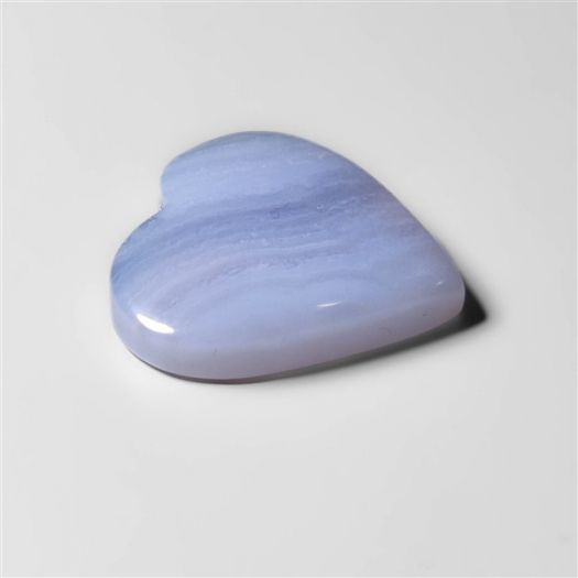 Blue Lace Agate Heart Carving-N20224