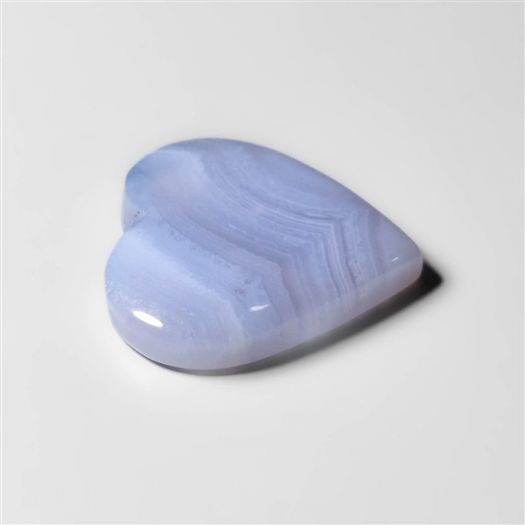Blue Lace Agate Heart Carving-N20237