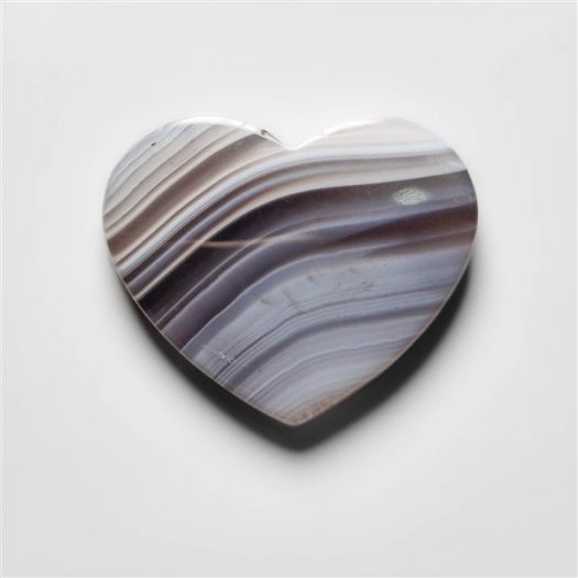 Botswana Agate Heart Carving-N20244
