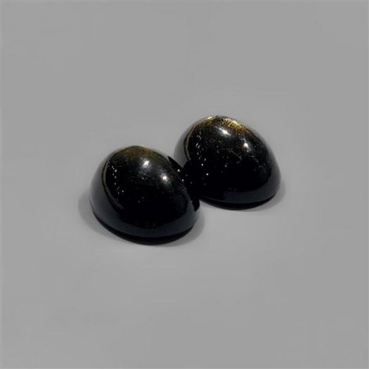 Goldsheen Obsidian Pair