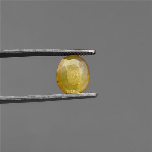 Faceted Yellow Sapphire