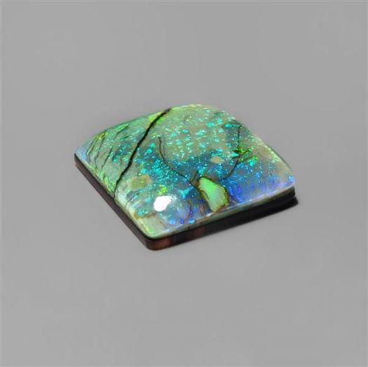 Crystal With Monarch Opal Doublet