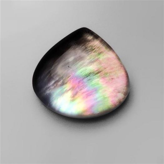 Crystal & Rainbow Tahitian Mother Of Pearl Doublet