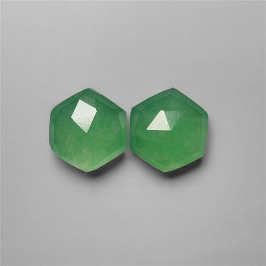 rose-cut-green-aventurine-pair-n5048