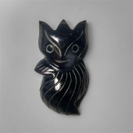 Black Onyx Calcifer Carving