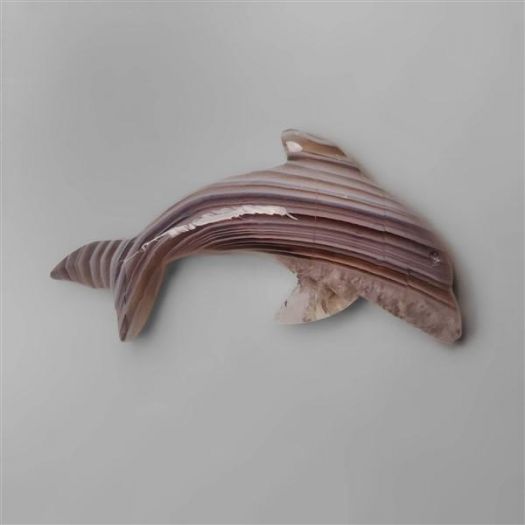 Botswana Agate Fish Carving