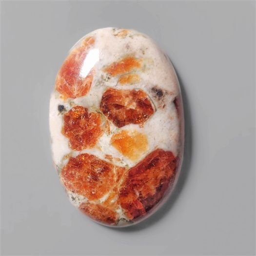 Garnet In Limestone-N7288