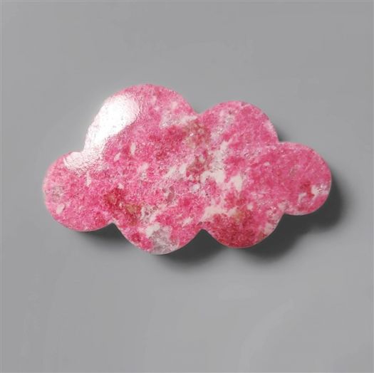 Pink Thulite Cloud Carving-N7390