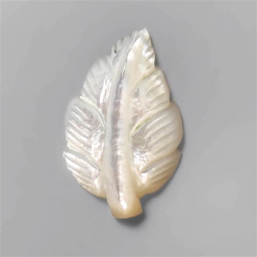 Mother Of Pearl Leaf Carving