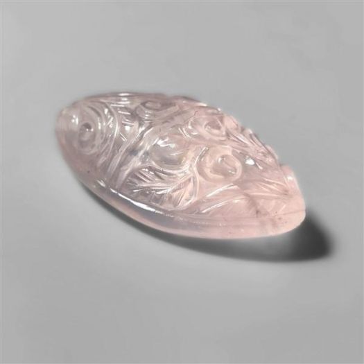 rose quartz mughal carving-n8428