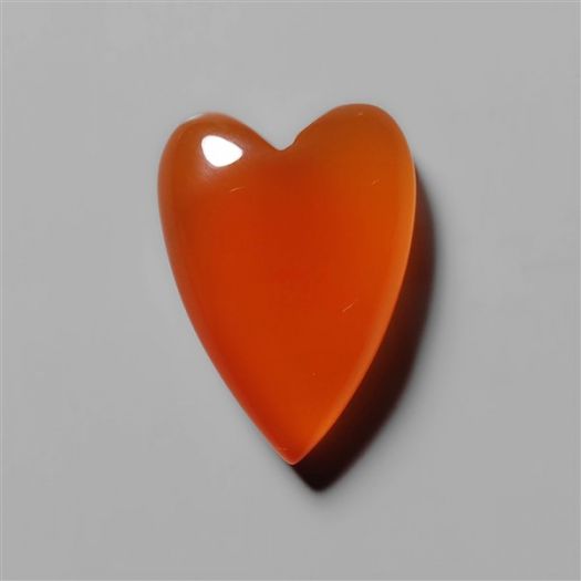 Carnelian Agate Heart Carving