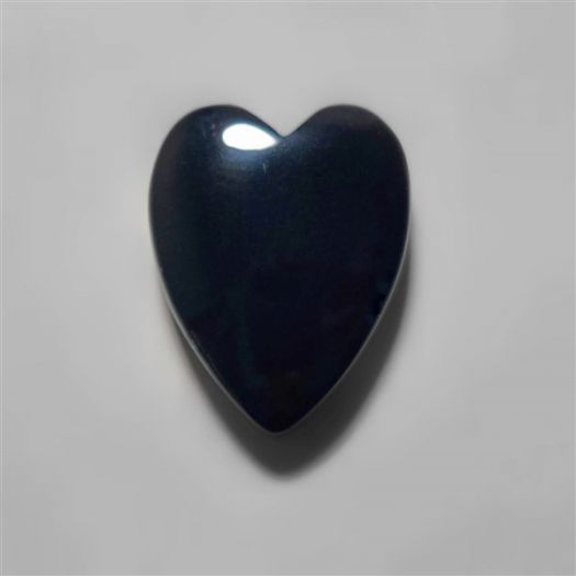 Black Spinel Heart Carving